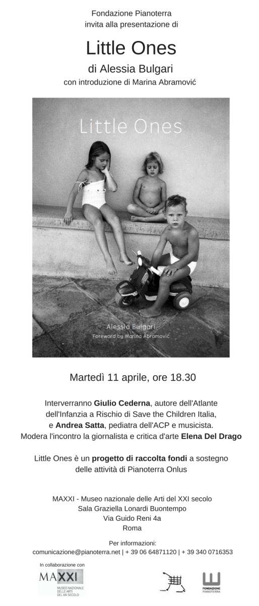 Presentazione di Little Ones di Alessia Bulgari | Solomente